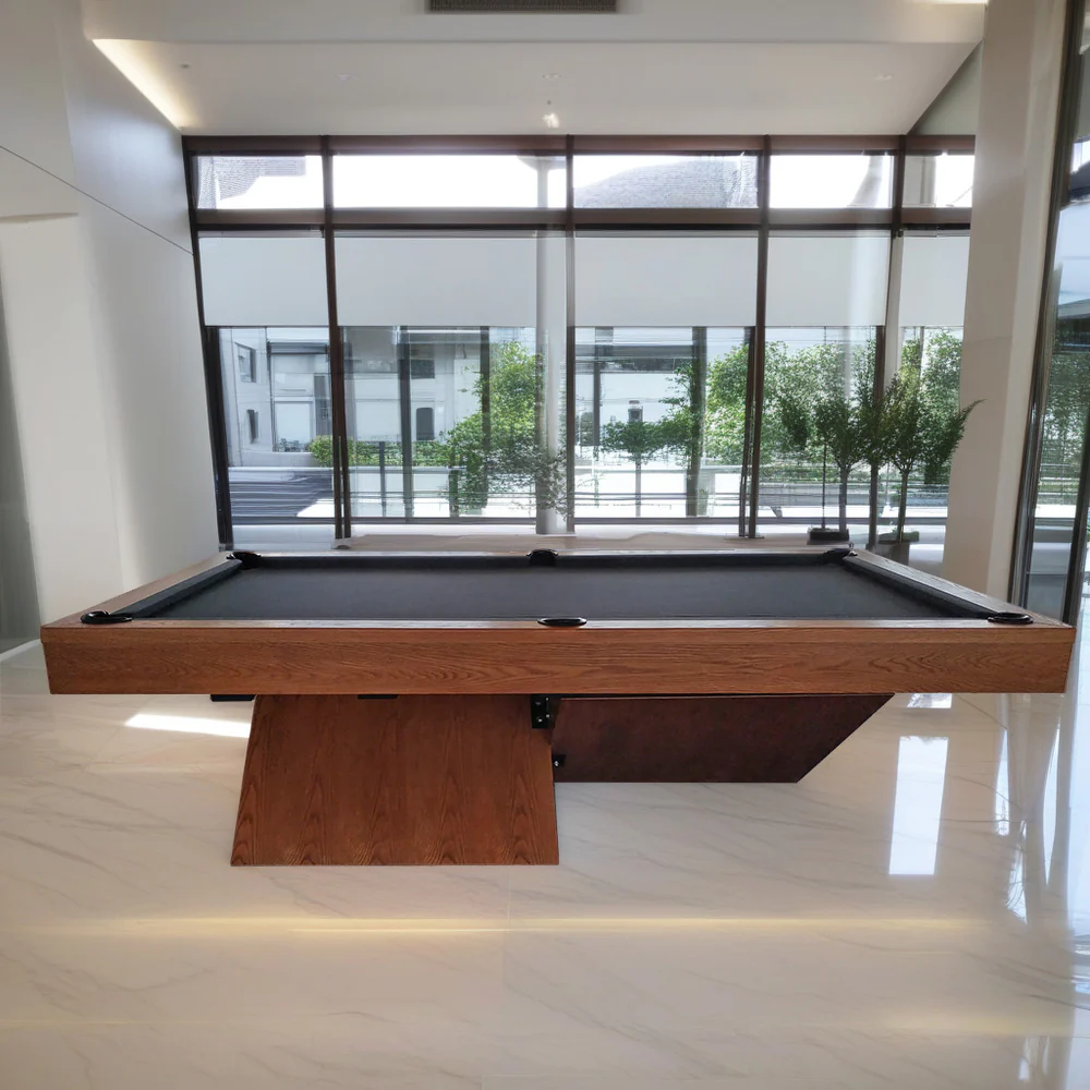 QUESLA WY20 9FT Luxury Slate Billiard Table w/ Free Accessories Pool Table 3 PCS Slate - Yellow&Dark Grey - Image 10