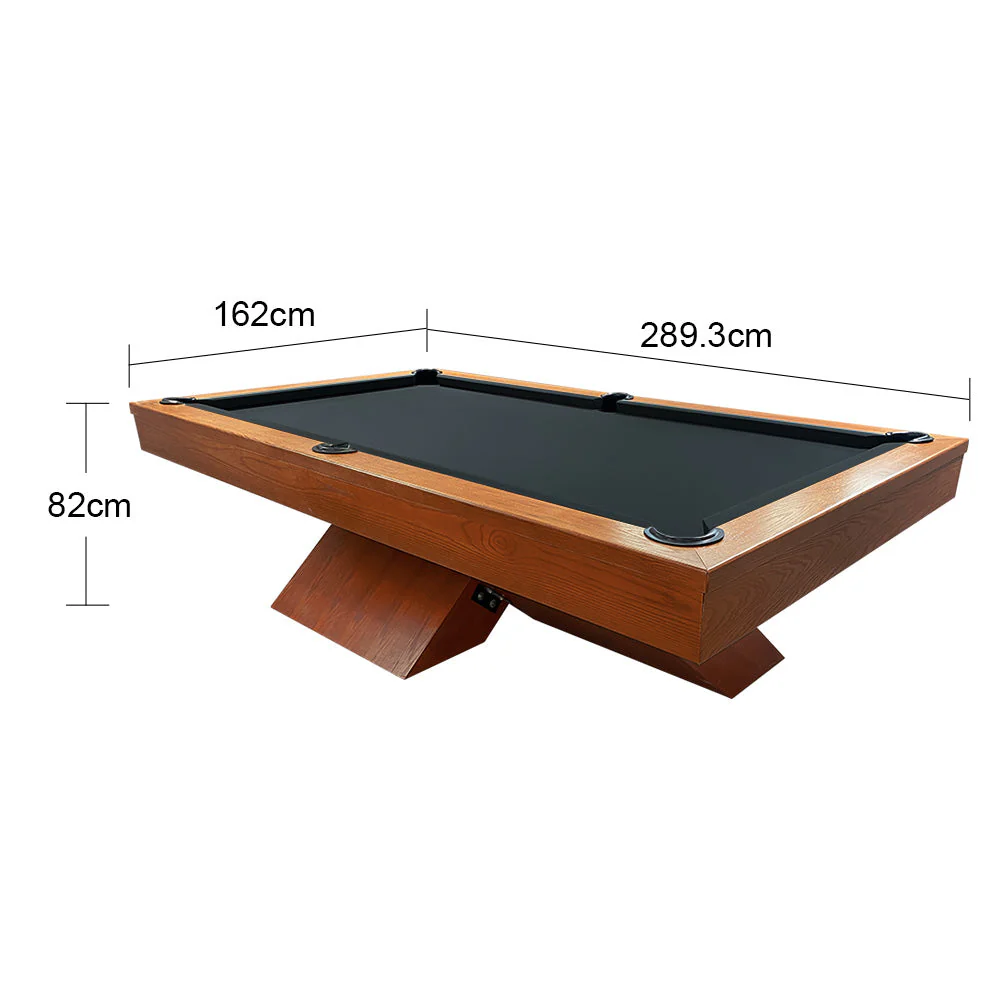 QUESLA WY20 9FT Luxury Slate Billiard Table w/ Free Accessories Pool Table 3 PCS Slate - Yellow&Dark Grey - Image 5