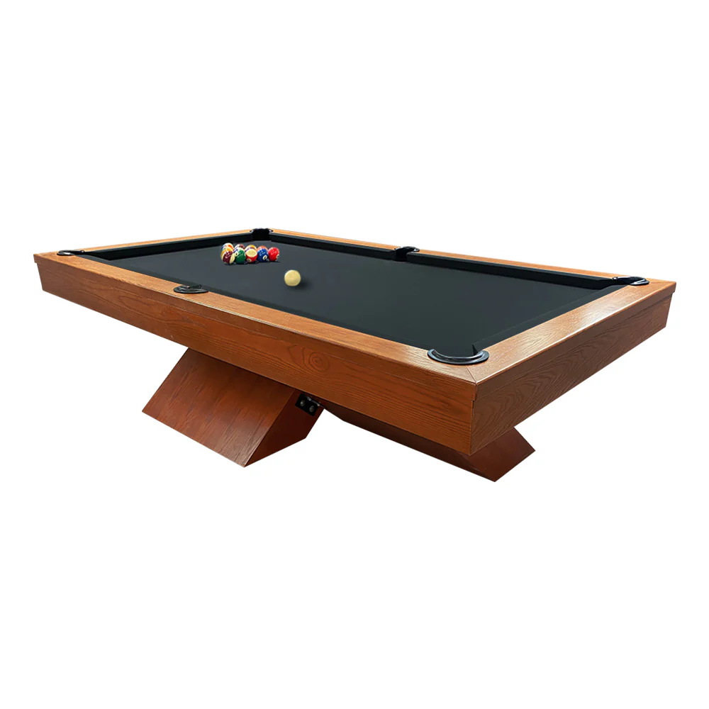 QUESLA WY20 9FT Luxury Slate Billiard Table w/ Free Accessories Pool Table 3 PCS Slate - Yellow&Dark Grey - Image 7