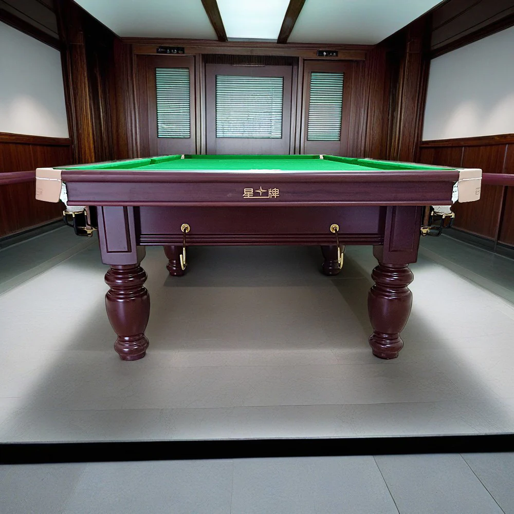 XINGPAI XW118 9FT Chinese Luxury Slate Table Pool Table - Image 3
