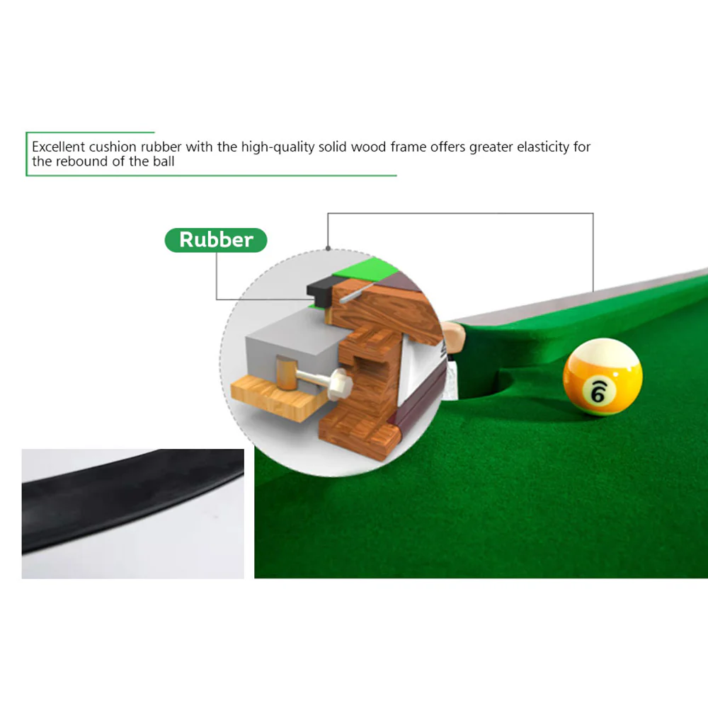 XINGPAI XW118 9FT Chinese Luxury Slate Table Pool Table - Image 8