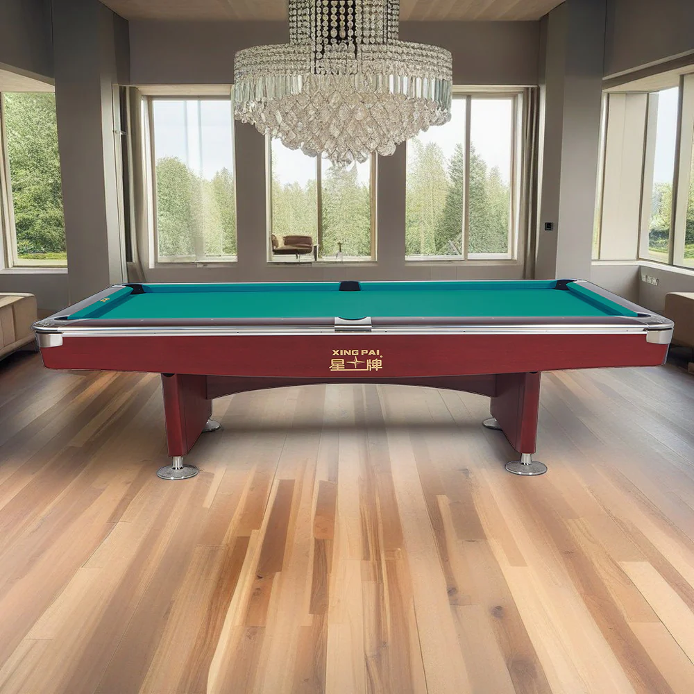 XINGPAI XW136 9FT American Pool Table TOURNAMENT Fancy Nine Ball Pool Table Open Pool Table - Image 3