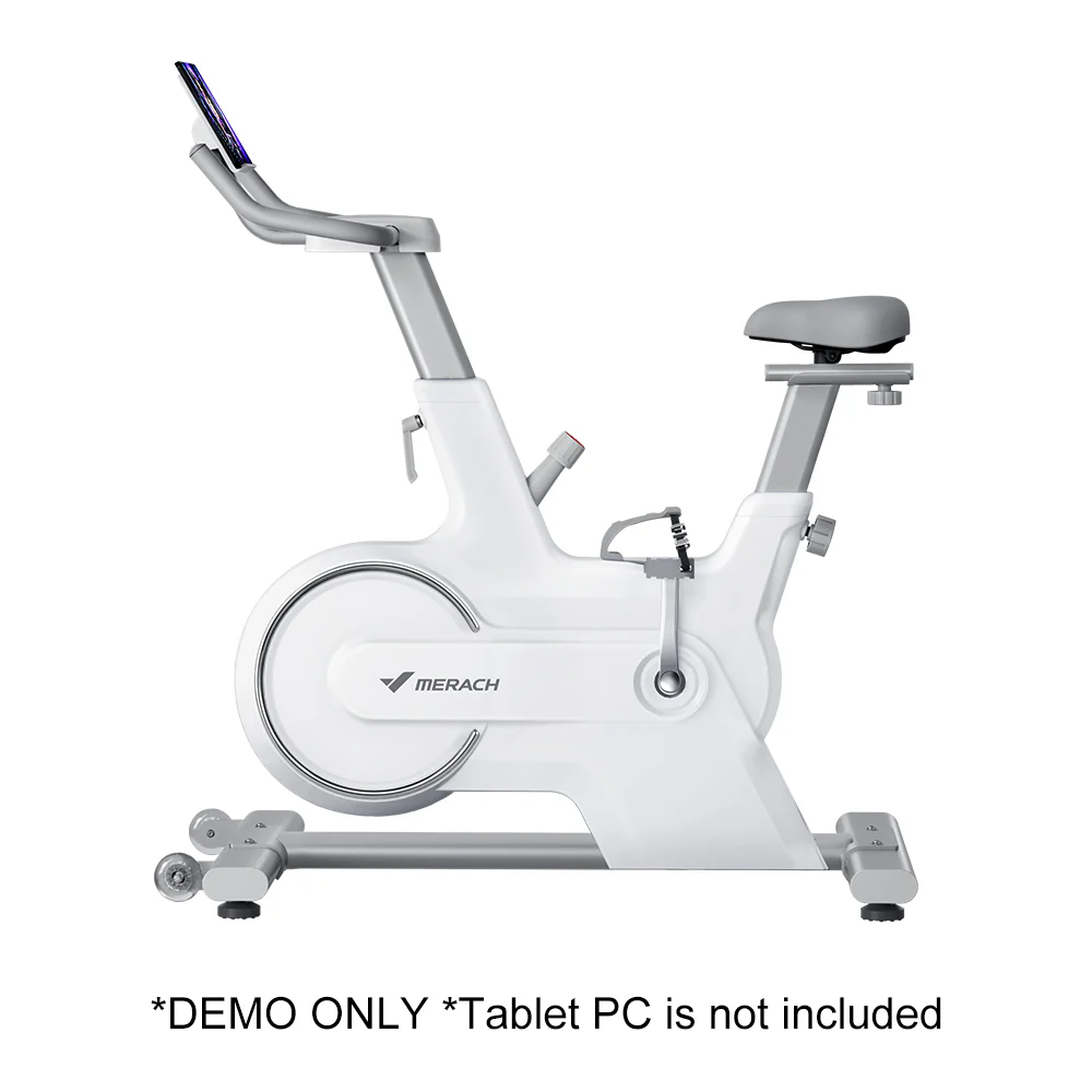FITPRO MR667 6 KG Flywheel Spin Bike Home Gym Train - White - Image 3