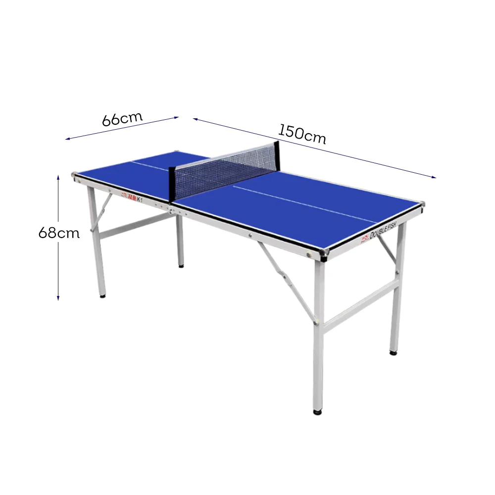 DOUBLE FISH K1 Indoor 12mm Blue Table Tennis Pingpong Table-Bats Balls Net ITTF Approve - Image 15