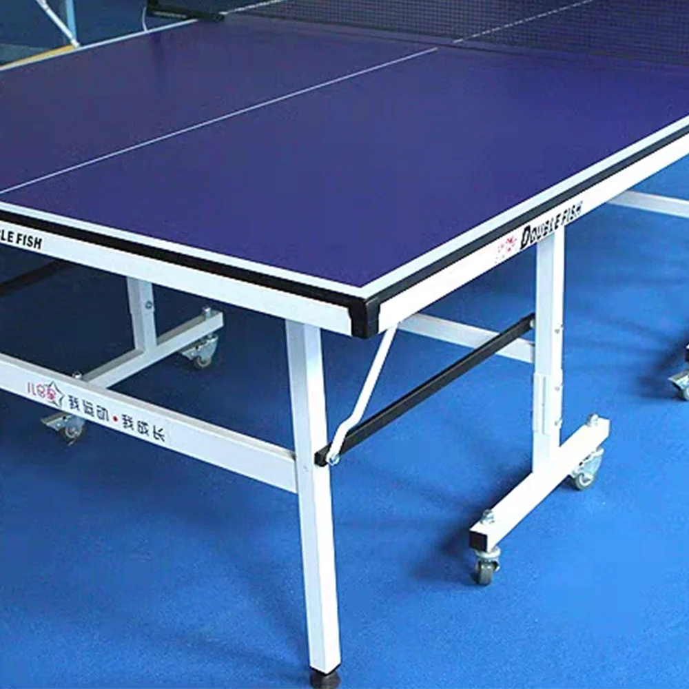DOUBLE FISH Q1 Indoor 15mm Blue Table Tennis Pingpong Table-Bats Balls Net ITTF Approve - Image 4