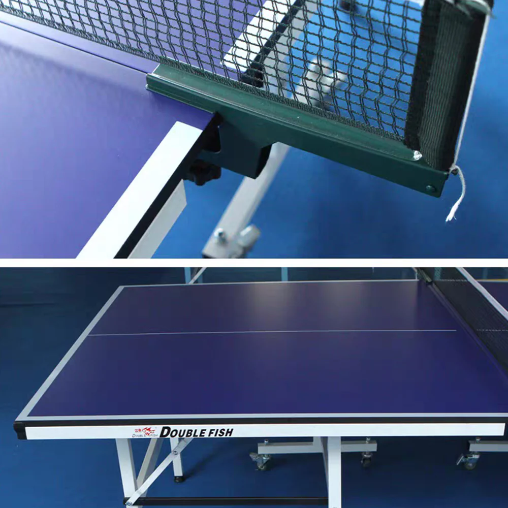DOUBLE FISH Q1 Indoor 15mm Blue Table Tennis Pingpong Table-Bats Balls Net ITTF Approve - Image 5