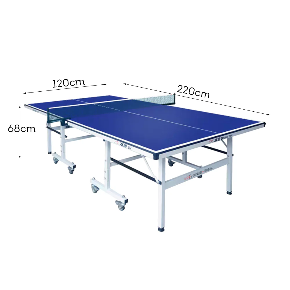 DOUBLE FISH Q1 Indoor 15mm Blue Table Tennis Pingpong Table-Bats Balls Net ITTF Approve - Image 6