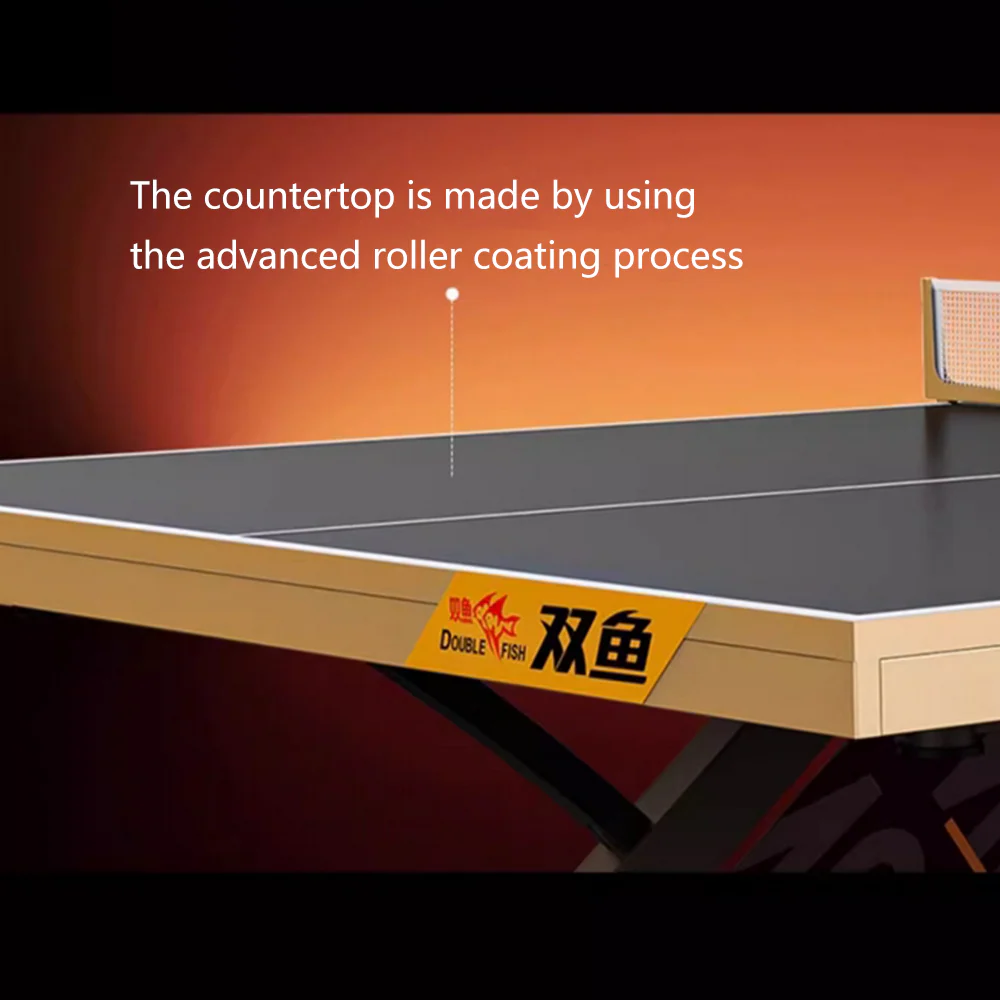 DOUBLE FISH Volant Drem3 Indoor 25mm Pro Black Table Tennis Pingpong Table-Bats Balls Net ITTF Approve - Image 4
