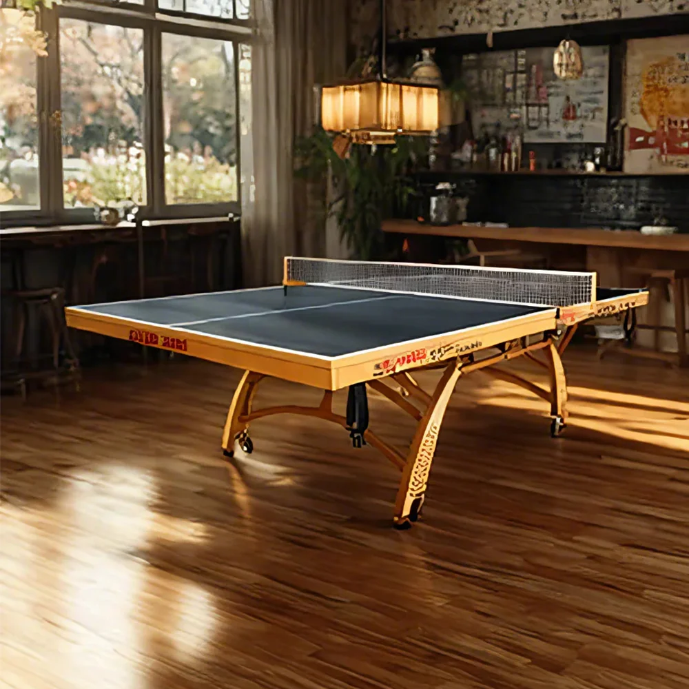 DOUBLE FISH Xiang Yun X3 Indoor 22mm Black Table Tennis Pingpong Table-Bats Balls Net ITTF Approve - Image 11