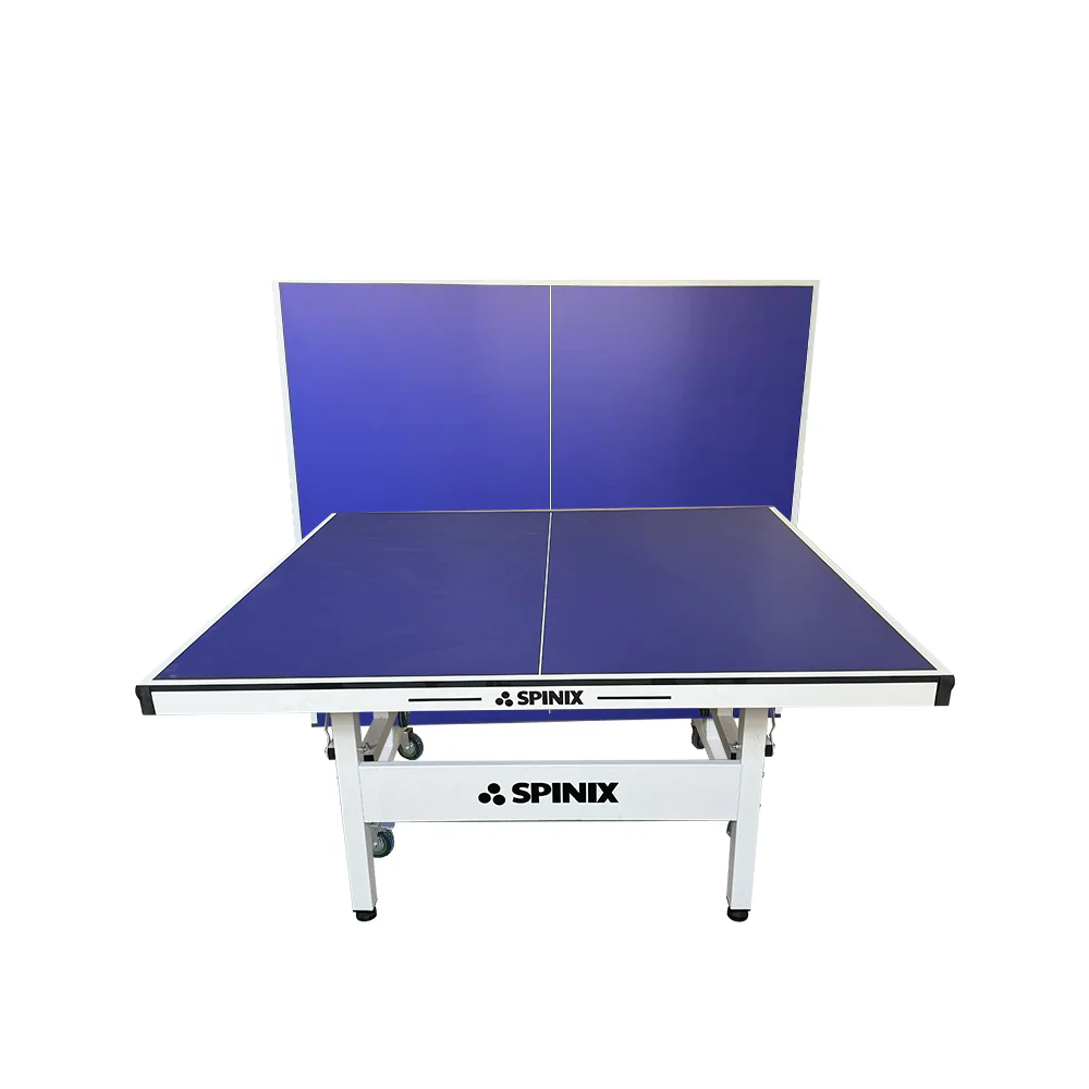 SPINIX Rollaway 13mm Indoor Black&Blue  Foldable Solo Play Table Tennis Pingpong Table-Bats Balls Net - Image 3