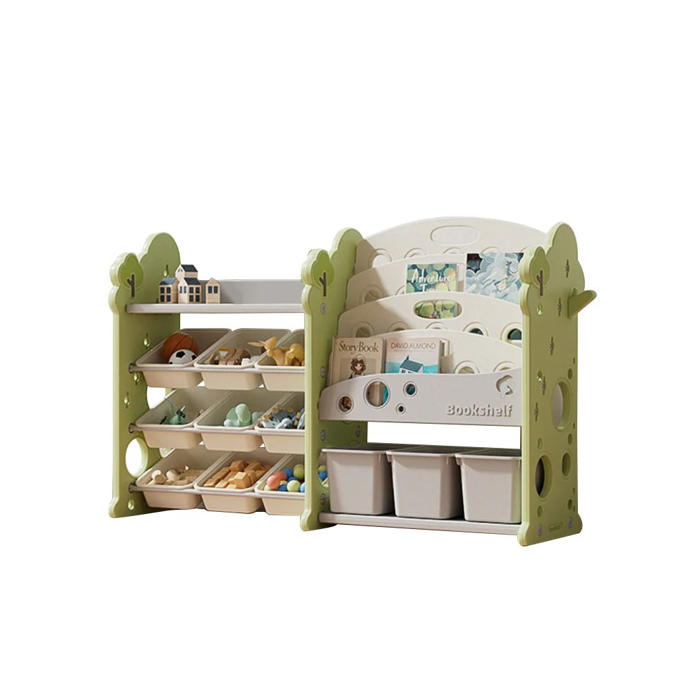 LIVARA Multifunctional Toy Storage Rack Bookshelf - Image 10