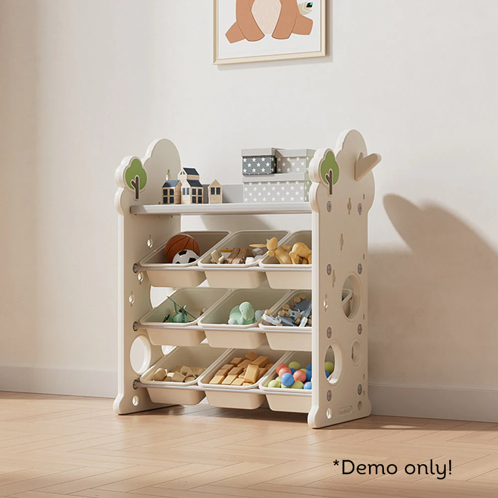 LIVARA Multifunctional Toy Storage Rack Bookshelf - Image 9