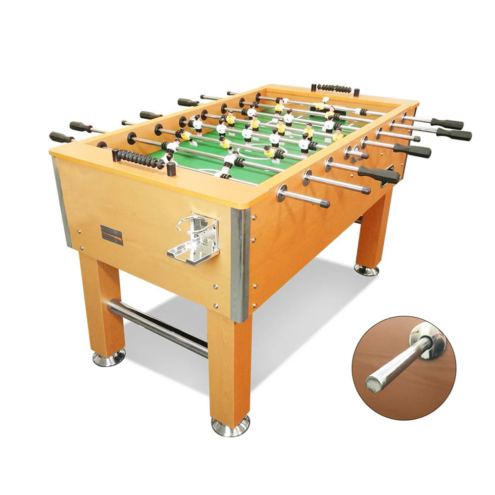 KICKSY 5FT Foosball Soccer Table with Solid Steel Rods - Image 2