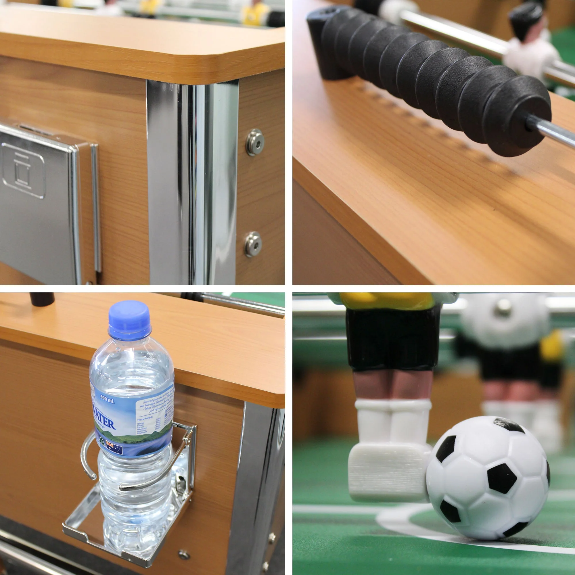 KICKSY 5FT Foosball Soccer Table with Solid Steel Rods - Image 5