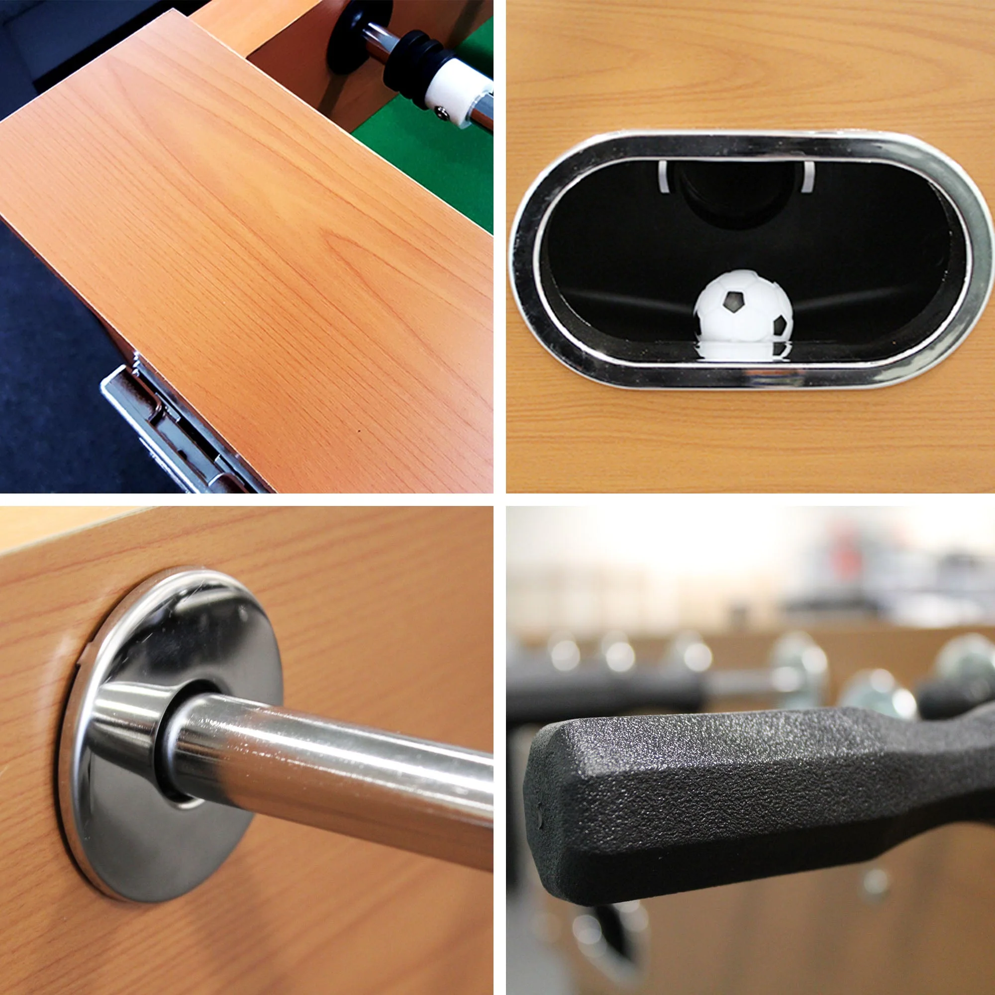 KICKSY HLOW 5FT Foosball Soccer Table with Hollow Steel Rods - Image 16