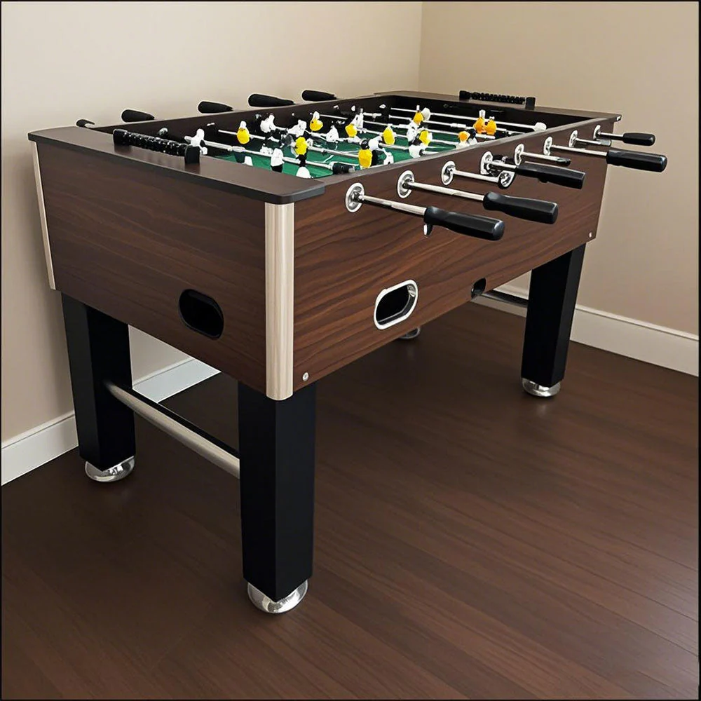 KICKSY HLOW 5FT Foosball Soccer Table with Hollow Steel Rods - Image 4