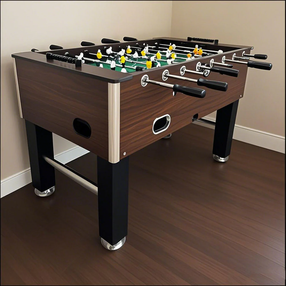 KICKSY HLOW 5FT Foosball Soccer Table with Hollow Steel Rods - Image 7