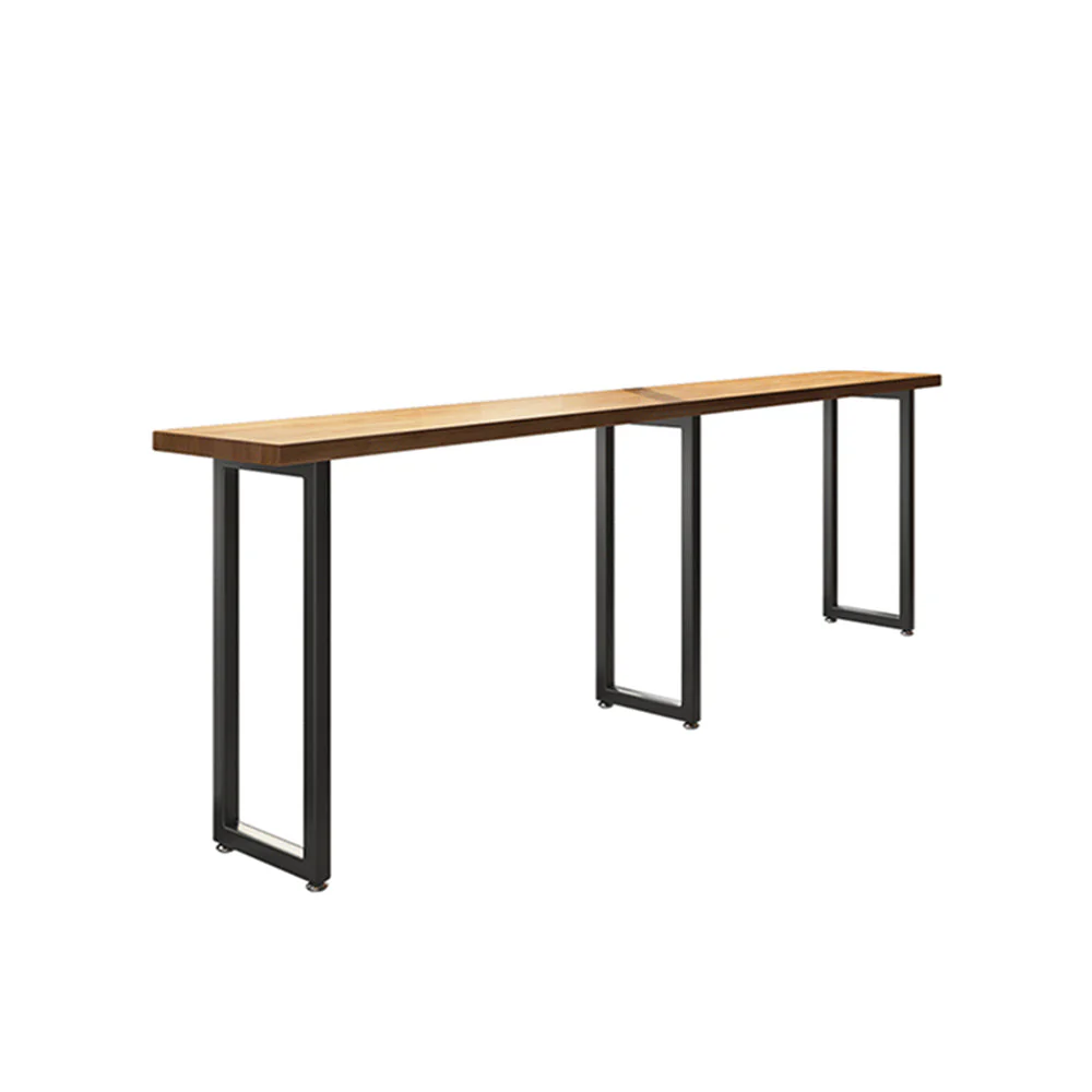 LIVARA 120/ 160/ 240/ 300CM Length Table/Bar Stool Solid Wood Tabletop - Image 4