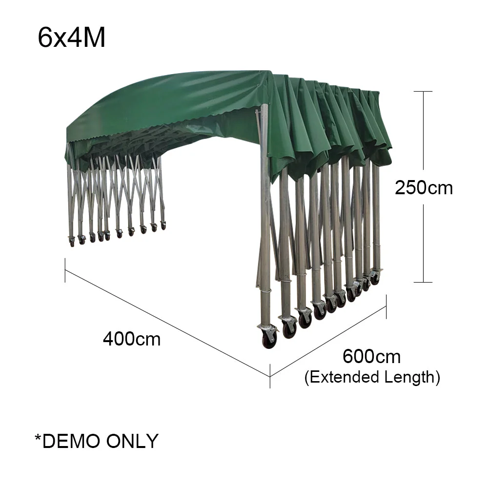 TREKKA Outdoor Moveable and Retractable Tent Steel Frame - Image 5
