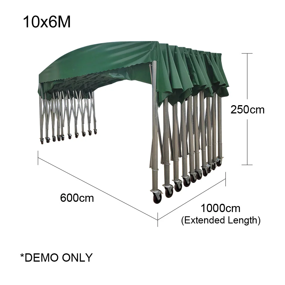 TREKKA Outdoor Moveable and Retractable Tent Steel Frame - Image 6