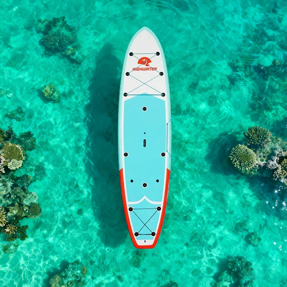 TREKKA Inflatable Stand Up Paddle Board Anti-Slip Deck Large Removable Fin Gear Bungees Stable and Easy to Control - Image 2