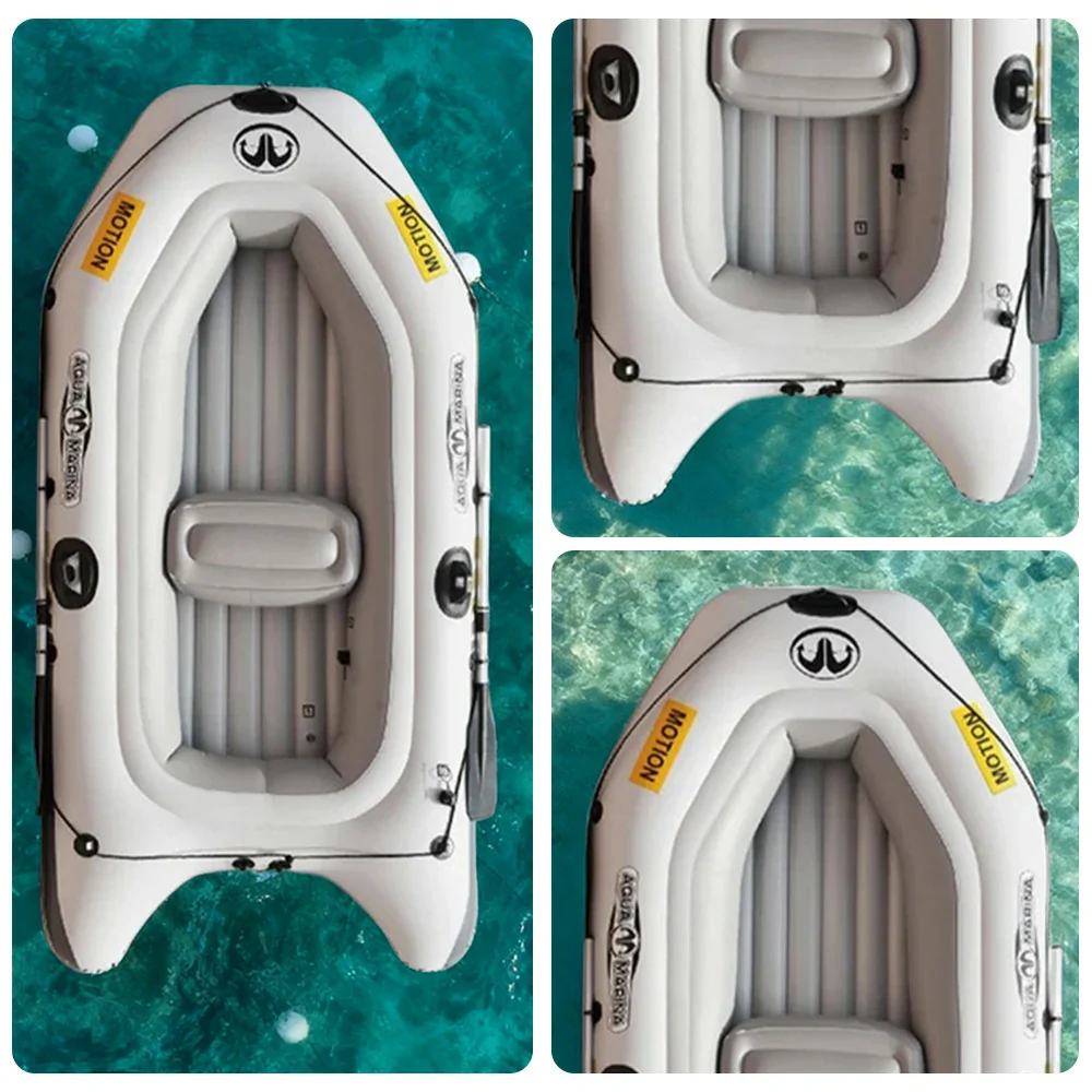 TREKKA 4-Person Kayak Durable PVC Multi-Chamber Design Removable Seat Cushion 279cm Ideal for Fishing & Recreation - Image 3
