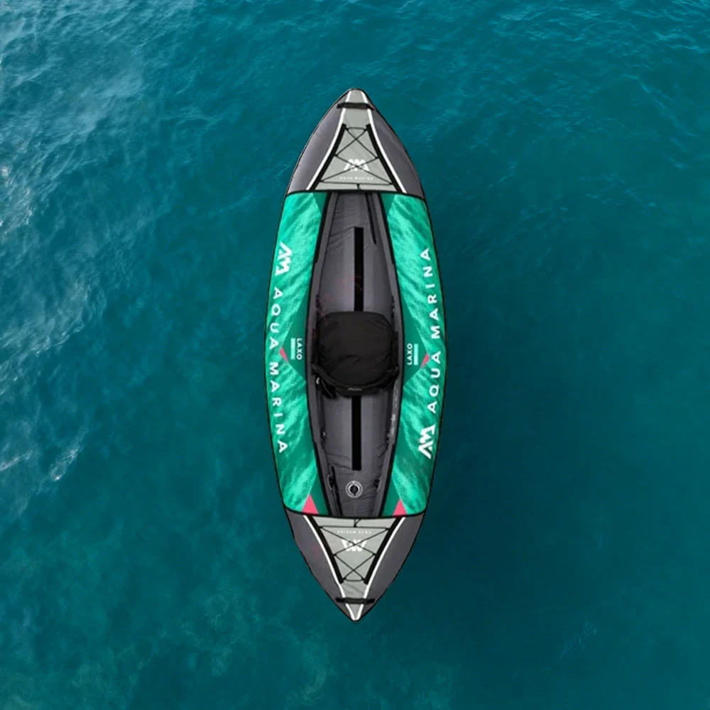 TREKKA 285/320cm Kayak Durable PVC Construction Multi-Chamber Design Removable Seat Cushion Ideal for Fishing & Recreation - Image 2