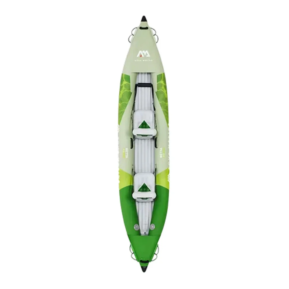 TREKKA 312/412/475cm Inflatable Kayak Durable PVC Multi-Chamber Design Splash-Proof Bow Removable Seat Ideal for Fishing & Recreation - Image 6