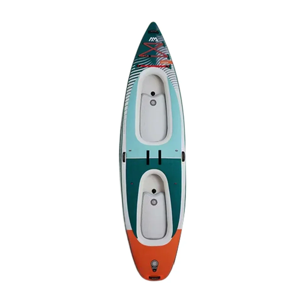 TREKKA 340/402cm Kayak Multi-Chamber Design Durable PVC Removable Seat Cushion Ideal for Fishing & Recreation - Image 6