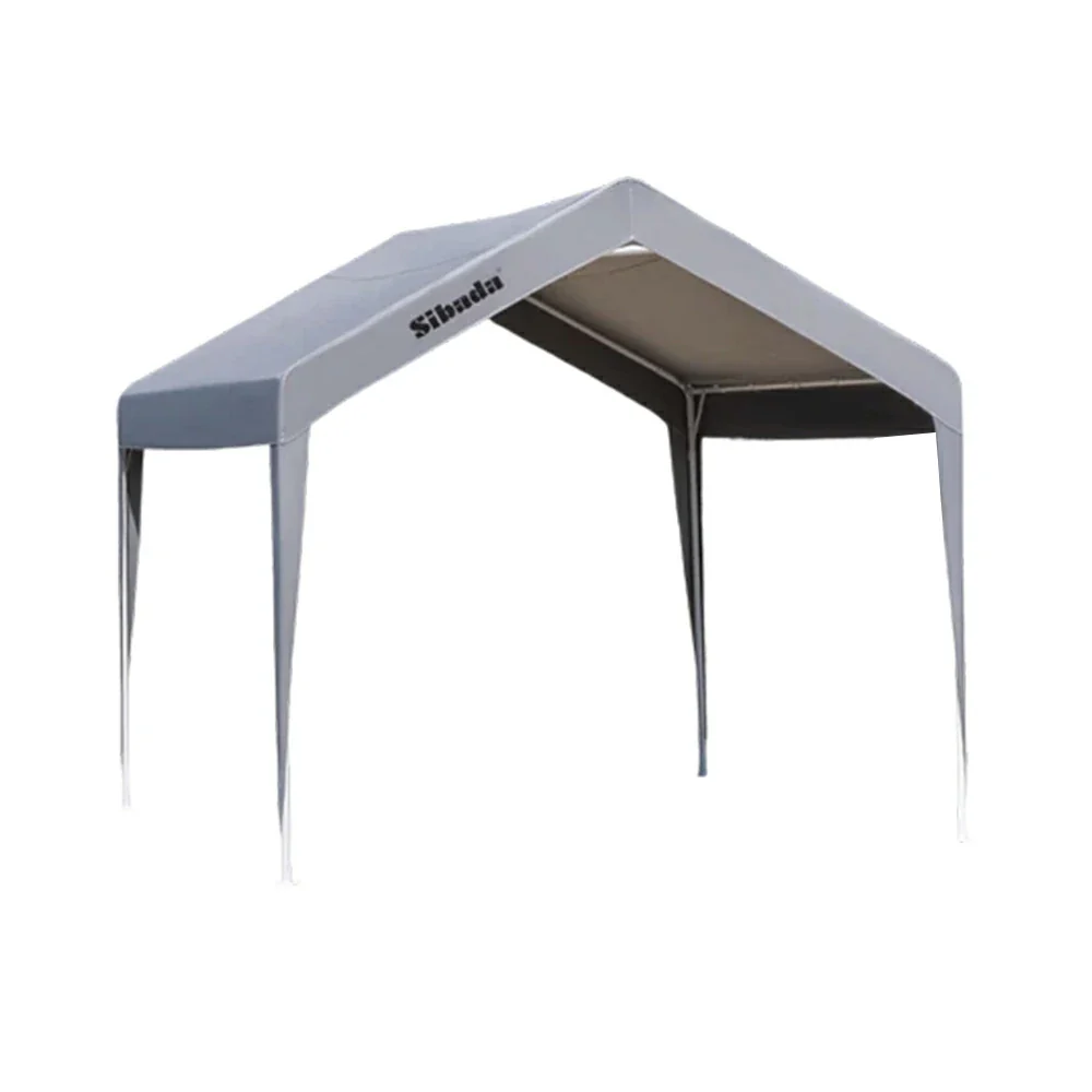 TREKKA Outdoor Pop-Up Gazebo - 3x3m Canopy Only, Reinforced Steel Frame, Waterproof & UV-Resistant Fabric, Wind-Stable Structure, Quick Assembly - Grey