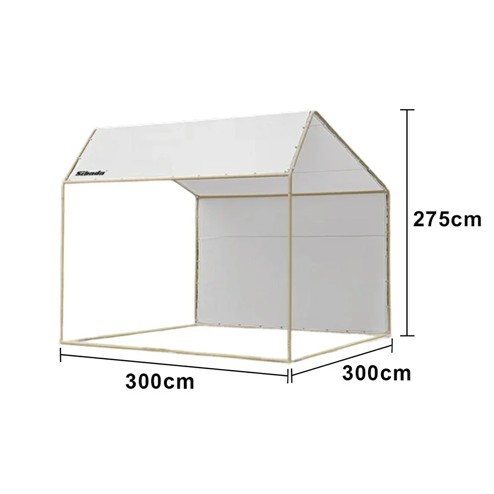 TREKKA Outdoor Pop-Up Gazebo 2/3m Canopy with Reinforced Steel Frame, Waterproof & UV-Resistant Fabric, Wind-Stable Structure, Quick Assembly - White - Image 6