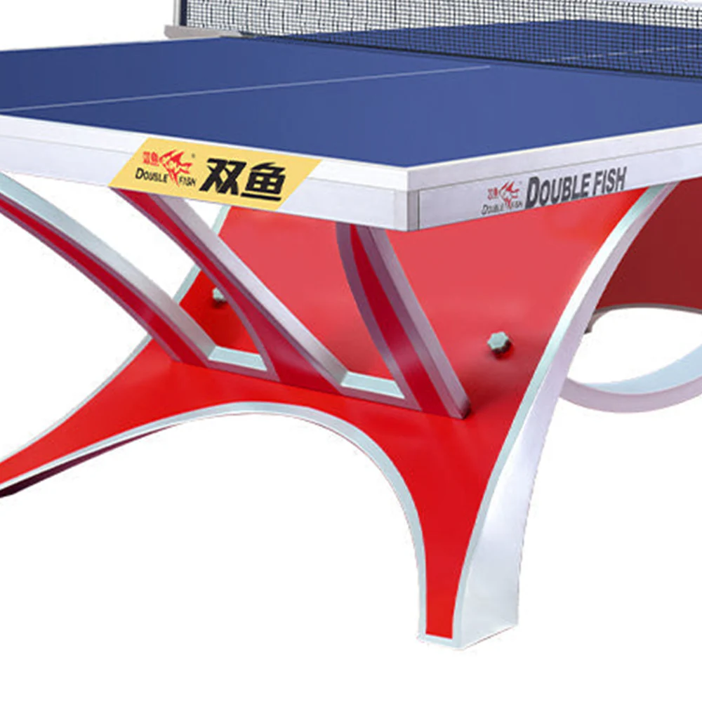DOUBLE FISH VOLANT KING 2 25mm Red&Blue Pro Indoor Table Tennis/Ping Pong Table - Bats Ball Net ITTF Approve - Image 7