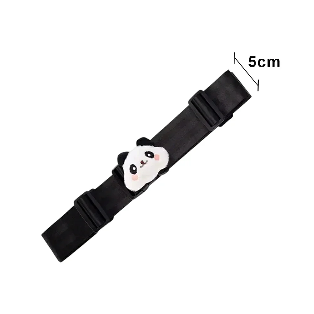 VOLTUS Single Kids Tricycle Safety Strap Adjustable Secure Fit Polyester Webbing with High-Strength Alloy Buckle - Black - Image 5