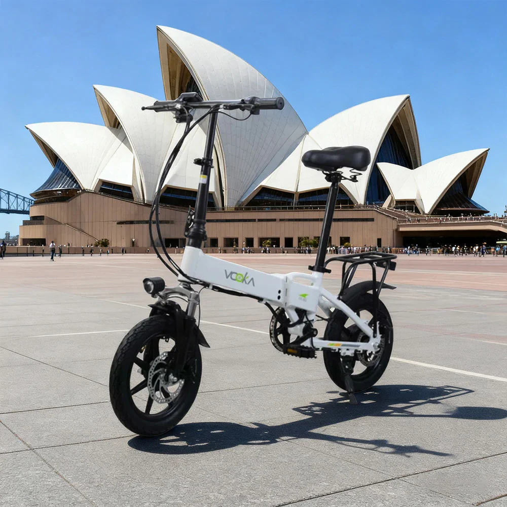 VOLTUS Electric Scooter 48V11A Battery Aluminum Frame 30km Electric, 70km Assisted, Ergonomic, Remote Unlock - White - Image 2