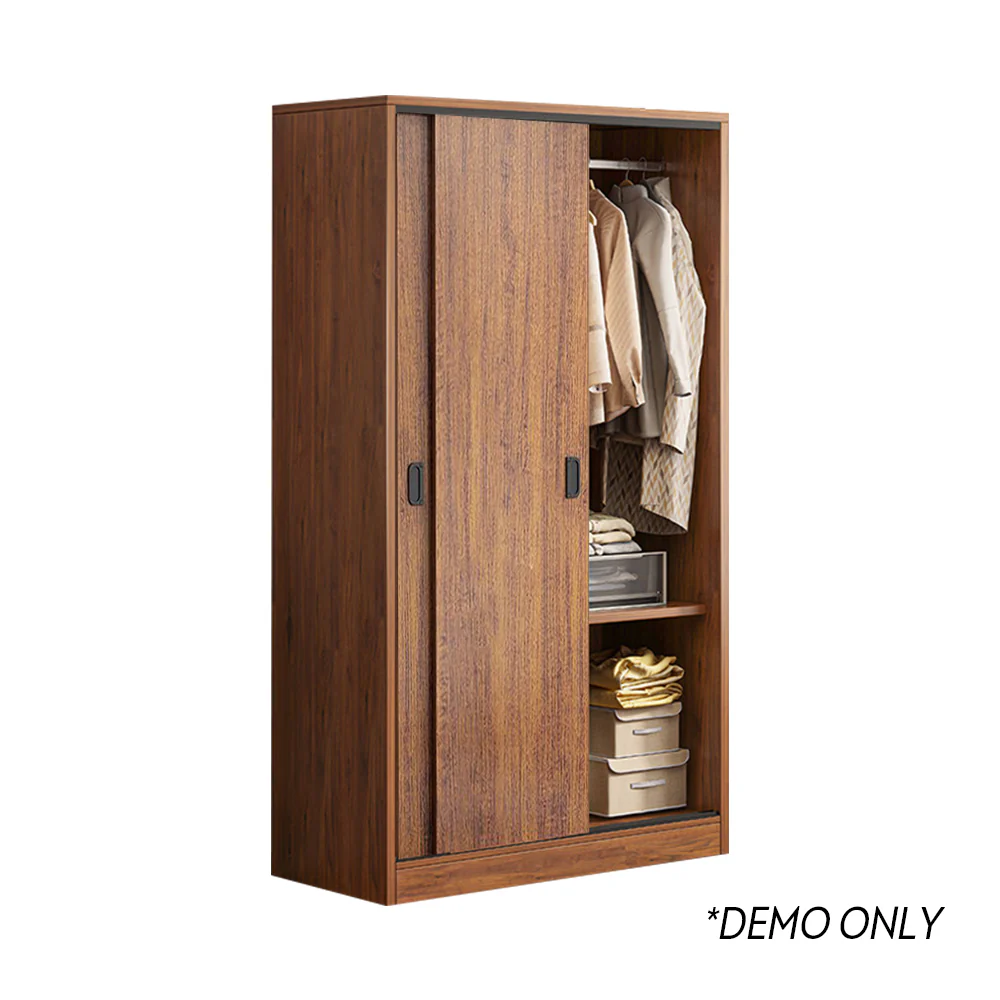 LIVARA 80/ 120/ 160CM Sliding Door Wardrobe Particle Board - Image 13