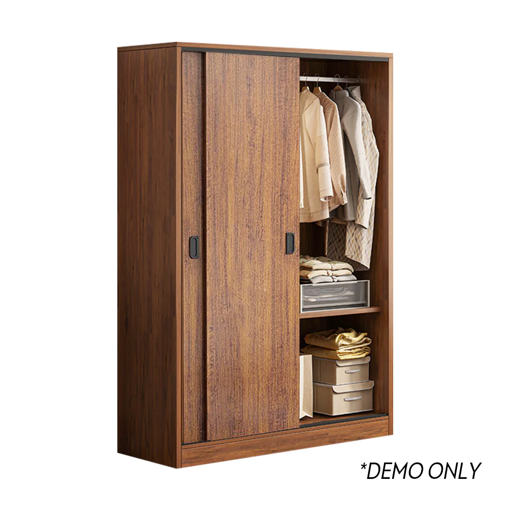 LIVARA 80/ 120/ 160CM Sliding Door Wardrobe Particle Board - Image 14
