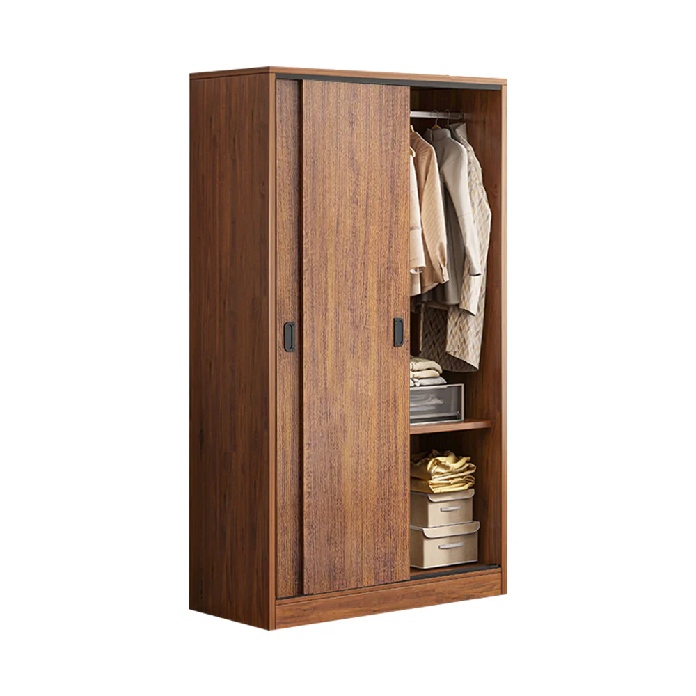 LIVARA 80/ 120/ 160CM Sliding Door Wardrobe Particle Board - Image 5