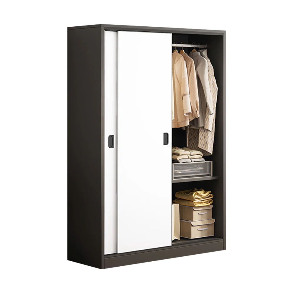 LIVARA 80/ 120/ 160CM Sliding Door Wardrobe Particle Board - Image 7